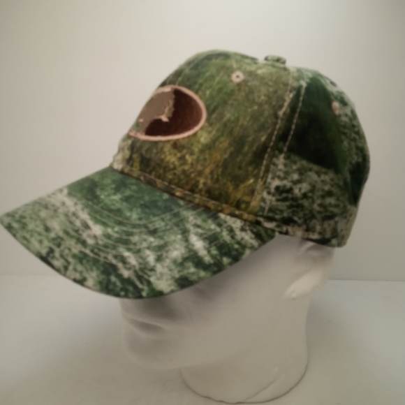 Mossy Oak Mens Adjustable Snapback Hat Camouflage - Picture 3 of 9